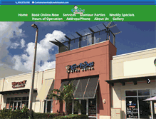 Tablet Screenshot of cowlickssalon.com